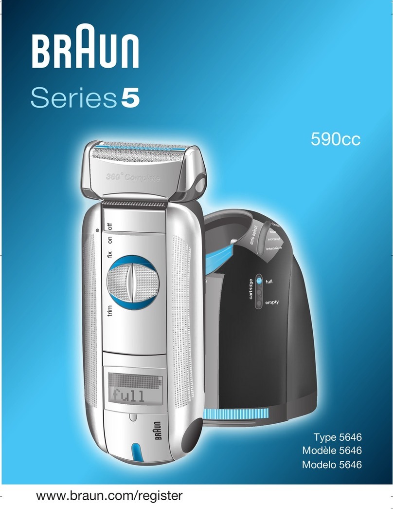 Braun Series 5 5646 User manual