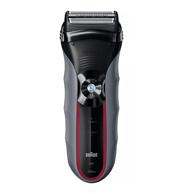 Braun SERIES 3 320S-4 user manual