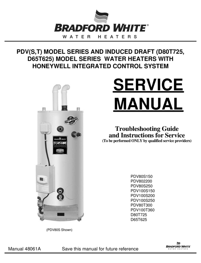 Bradford White D65T625 User manual