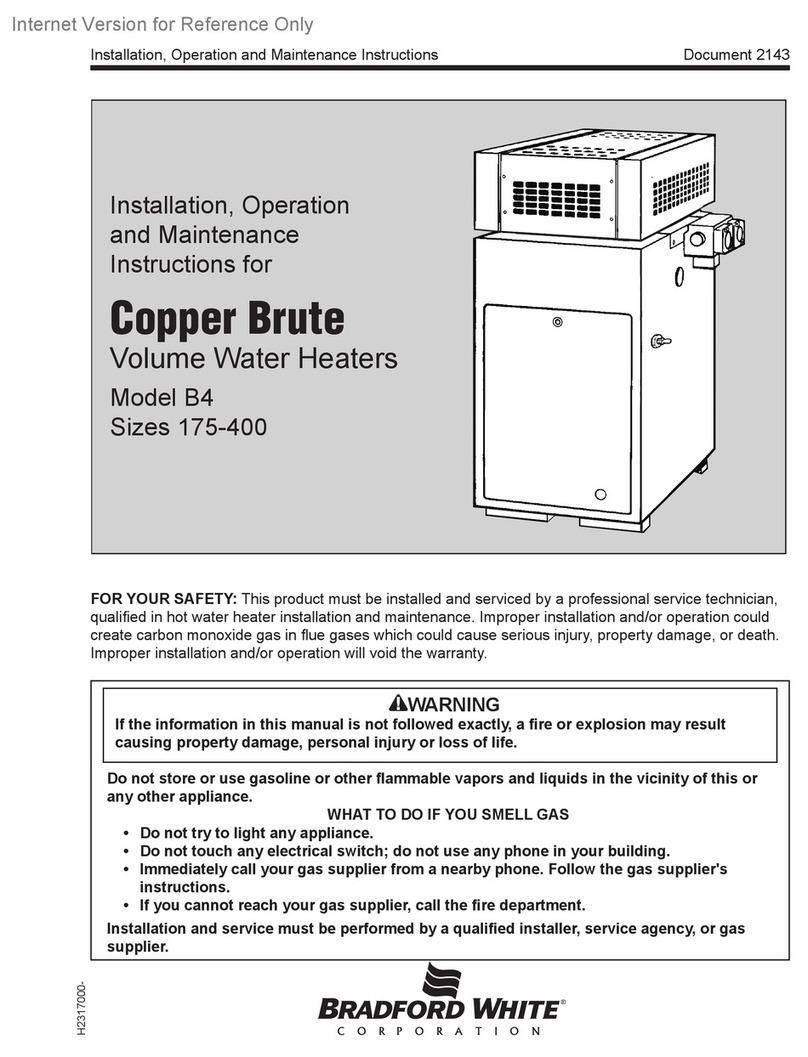 Bradford White Copper Brute B4 Guide Bradford White Copper Brute B4 Guide