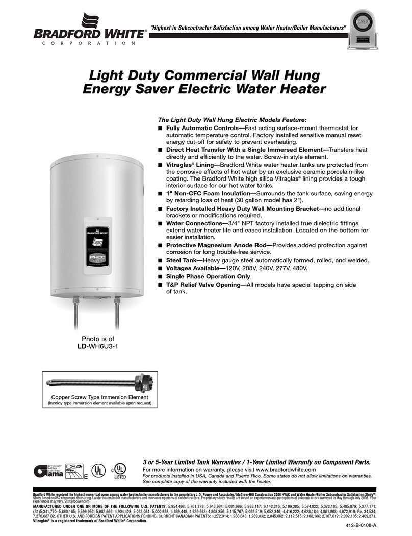 Bradford White LD-WH6U3-1 Specifications