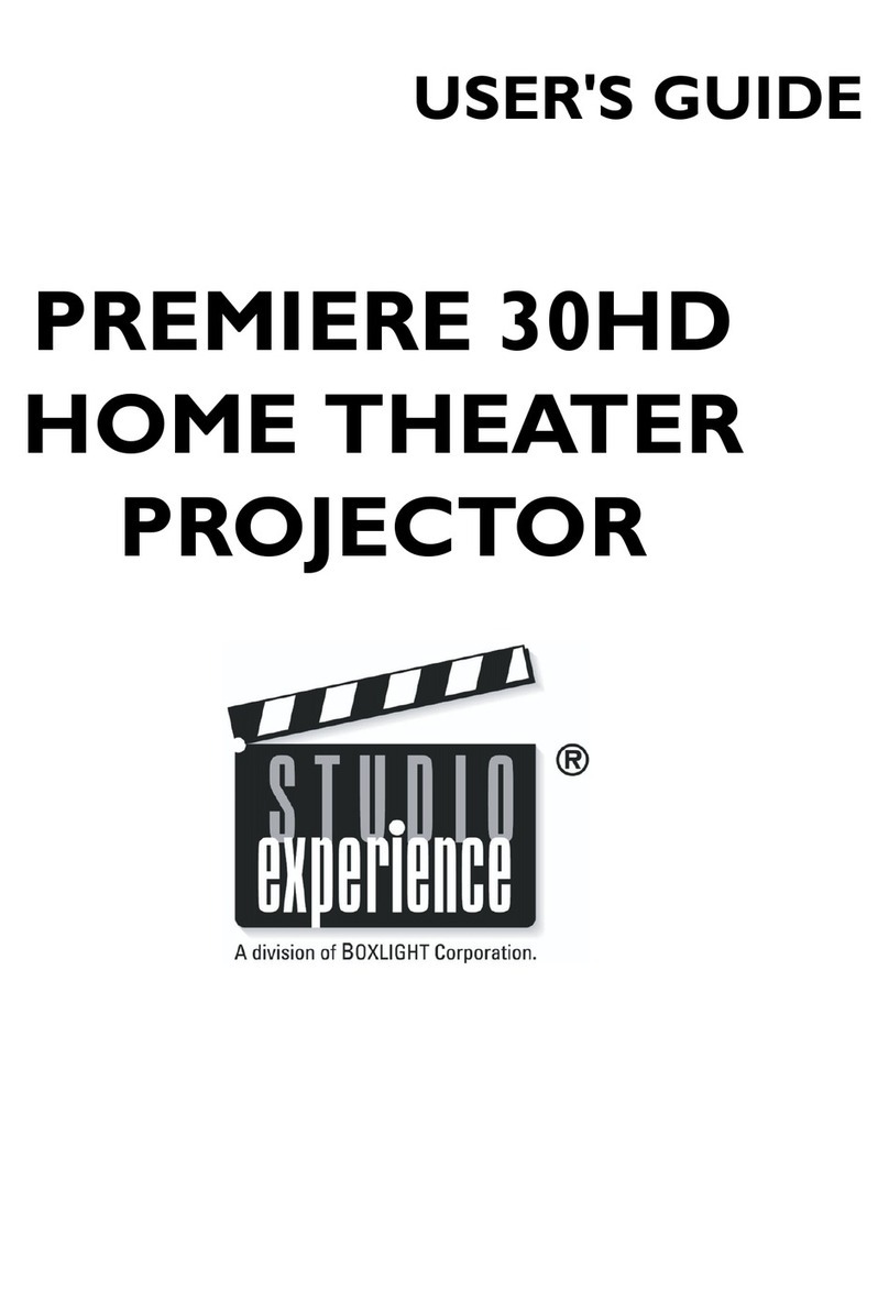 BOXLIGHT Studio Experience PREMIERE 30HD User manual