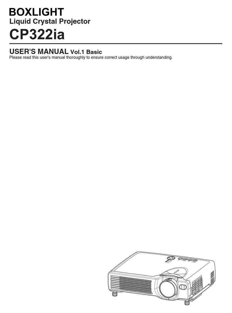BOXLIGHT CP322ia User manual