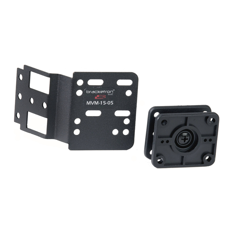 Bracketron Multi Vehicle Mount MVM-15-05 User manual