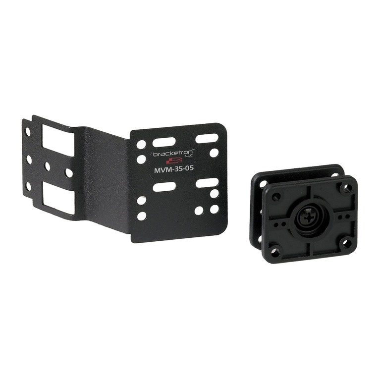 Bracketron Multi Vehicle Mount MVM-35-05 User manual