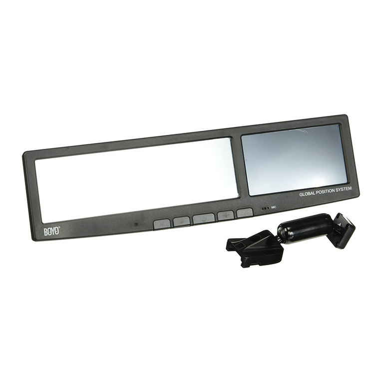 Boyo BOYOMirror VTG43 Specifications