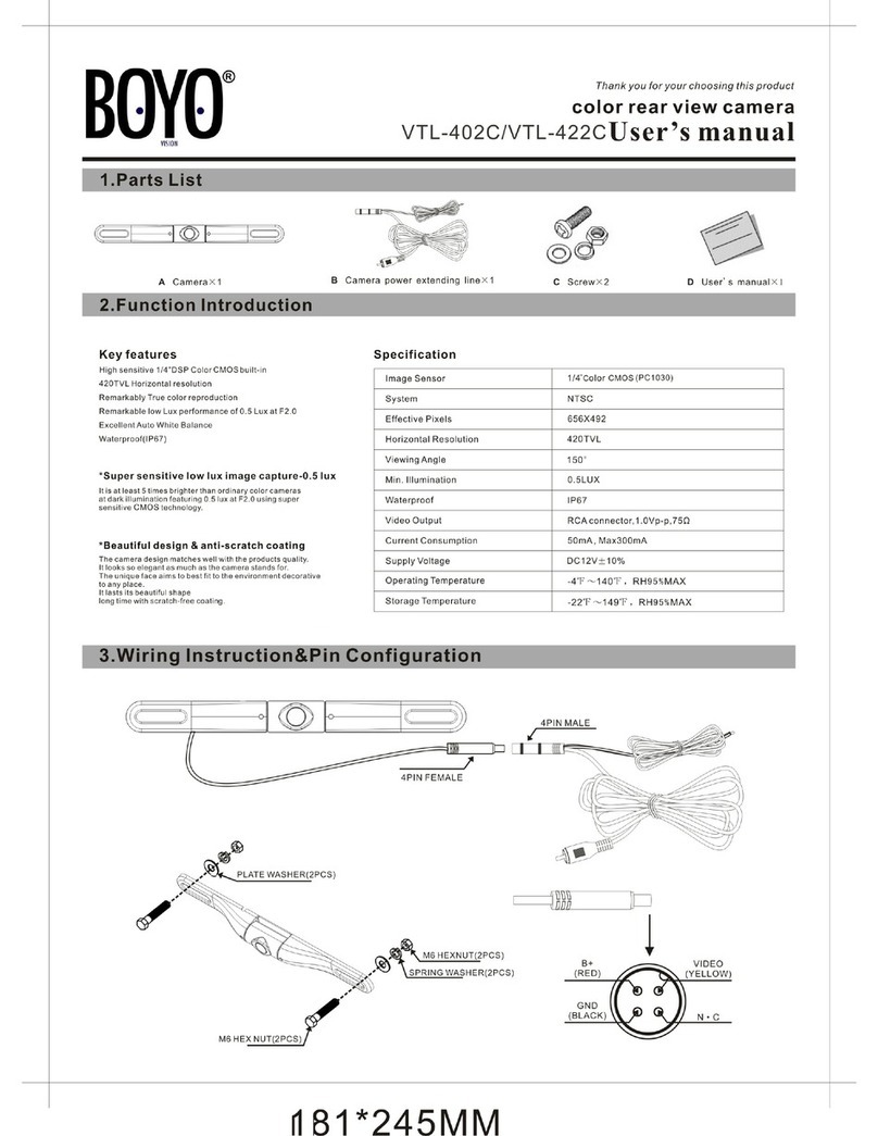 Boyo VTL-402C user manual