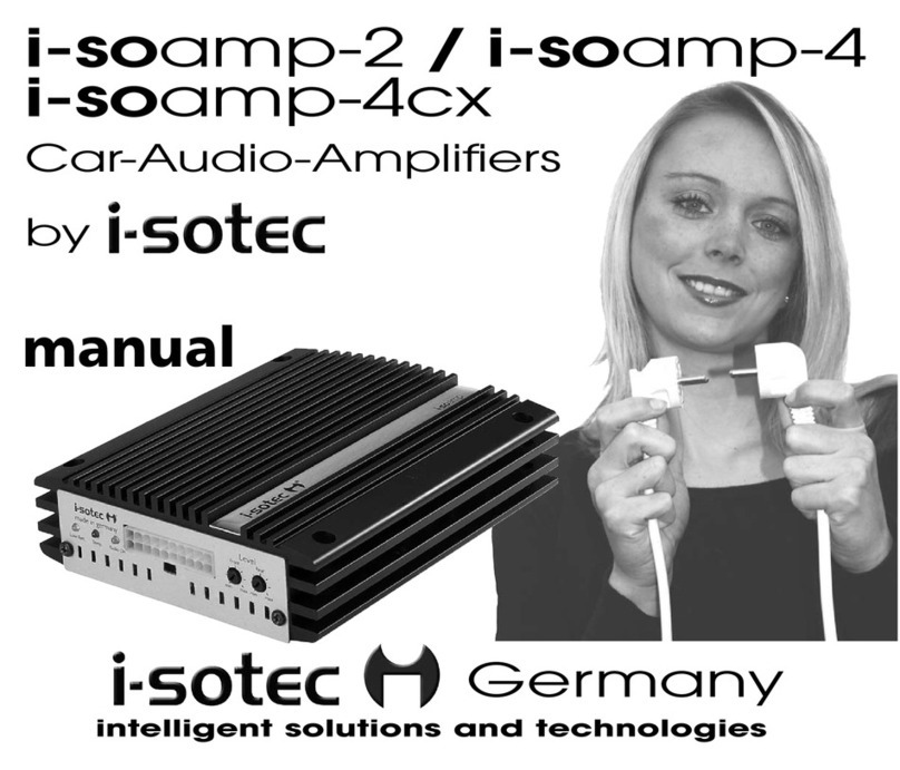 I-Sotec i-soamp-2 manual