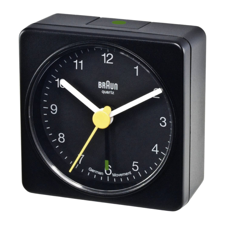 Braun 3855 Quick guide
