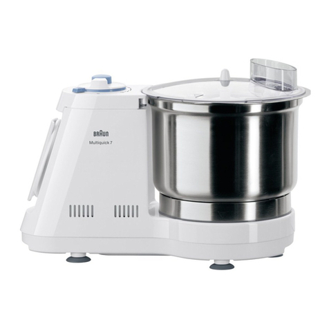 Braun MultiSystem K 3000 owner's manual