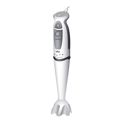 Braun MR 6550 BC-HC User manual