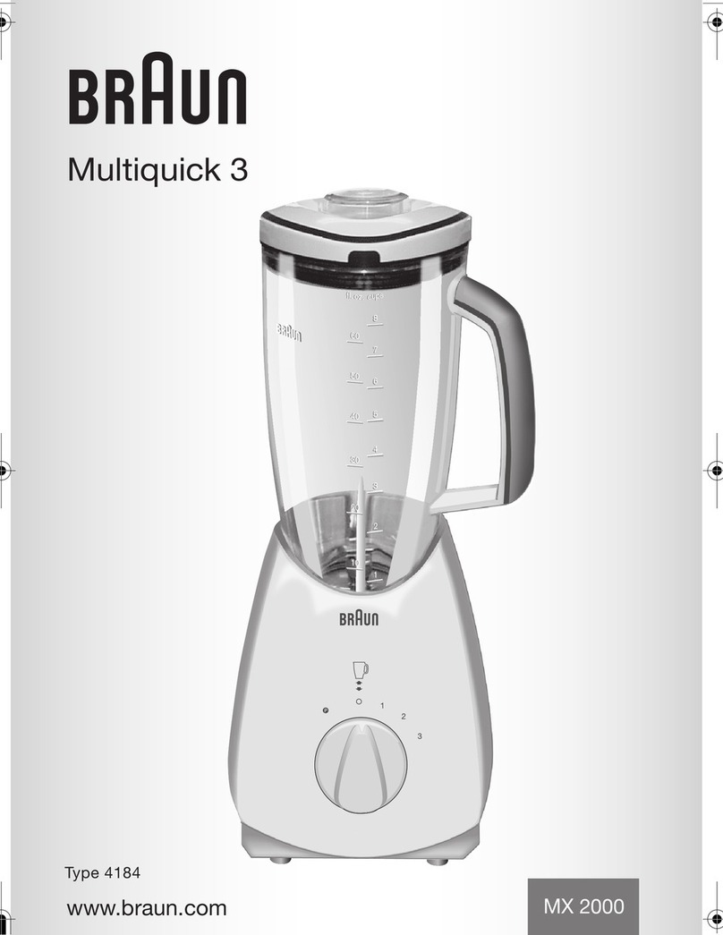 Braun MULTIQUICK 3 4184 User manual