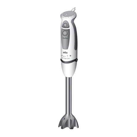 Braun MR 6500 M CA user manual