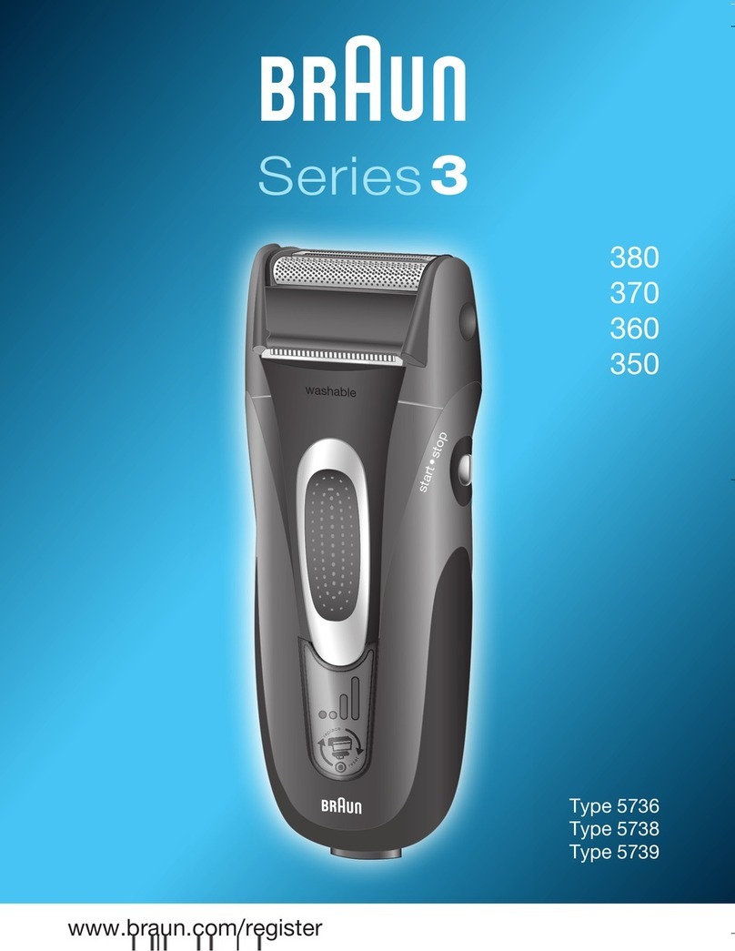 Braun 350 User manual Braun 350 User manual