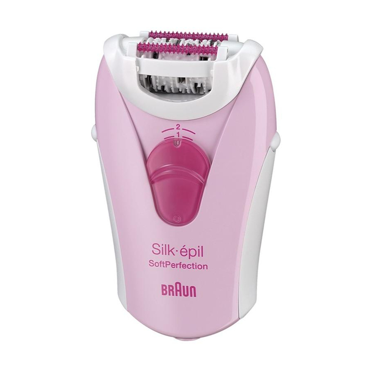 Braun Silk-epil SoftPerfection 3270 User manual