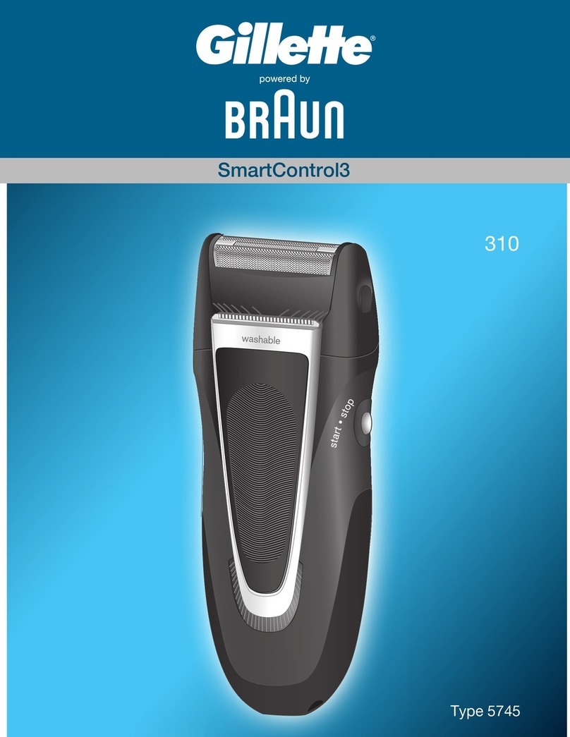 Braun 310 wet&dry user guide
