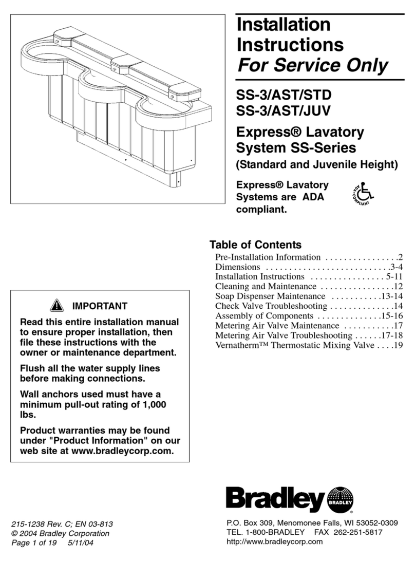 Bradley EXPRESS SS-3/AST/JUV User manual