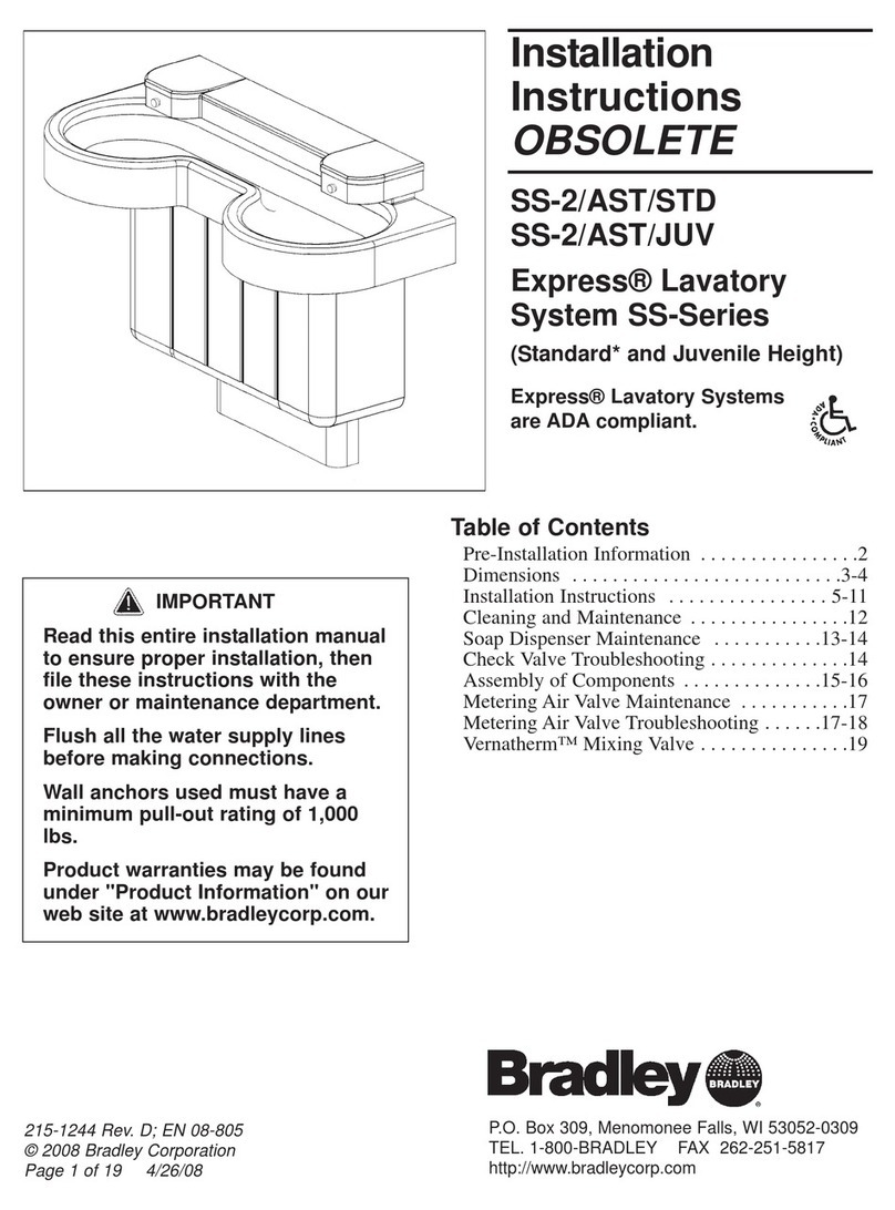 Bradley EXPRESS SS-2/AST/JUV User manual
