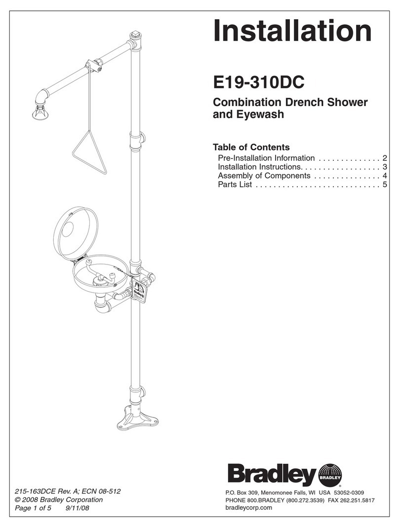 Bradley E19-310DC User manual