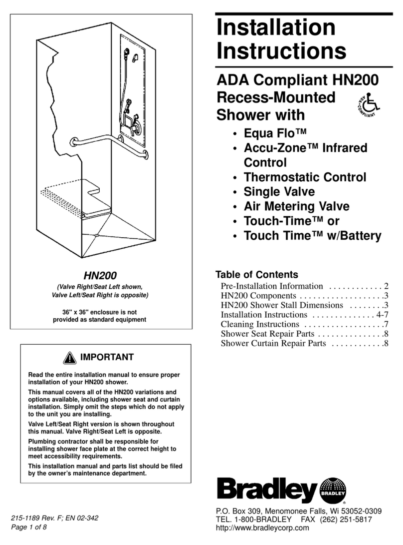 Bradley HN200 User manual