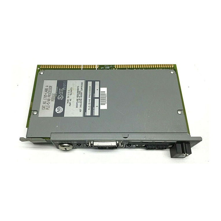 Allen-Bradley PLC-5 series User manual