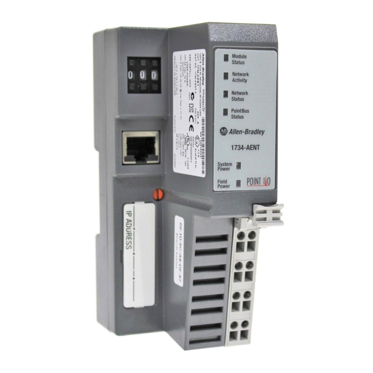 Allen-Bradley Rockwell Automation 1734-AENT User manual