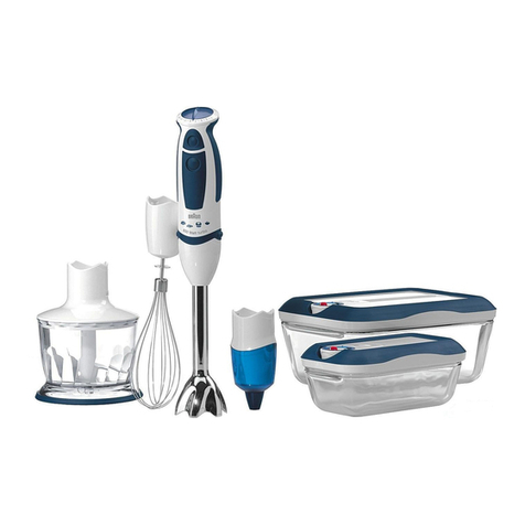 Braun Multiquick advantage MR 4050 MCA User manual