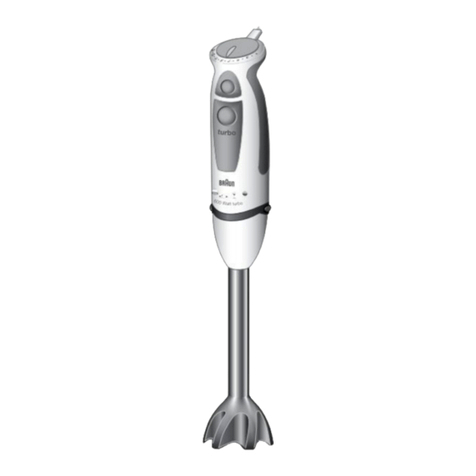 Braun Multiquick Complete 4191 User manual
