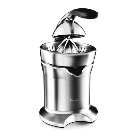 Breville 800CP user manual