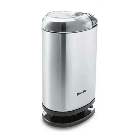 Breville COFFEE'N'SPICE CG2B Instructions for use