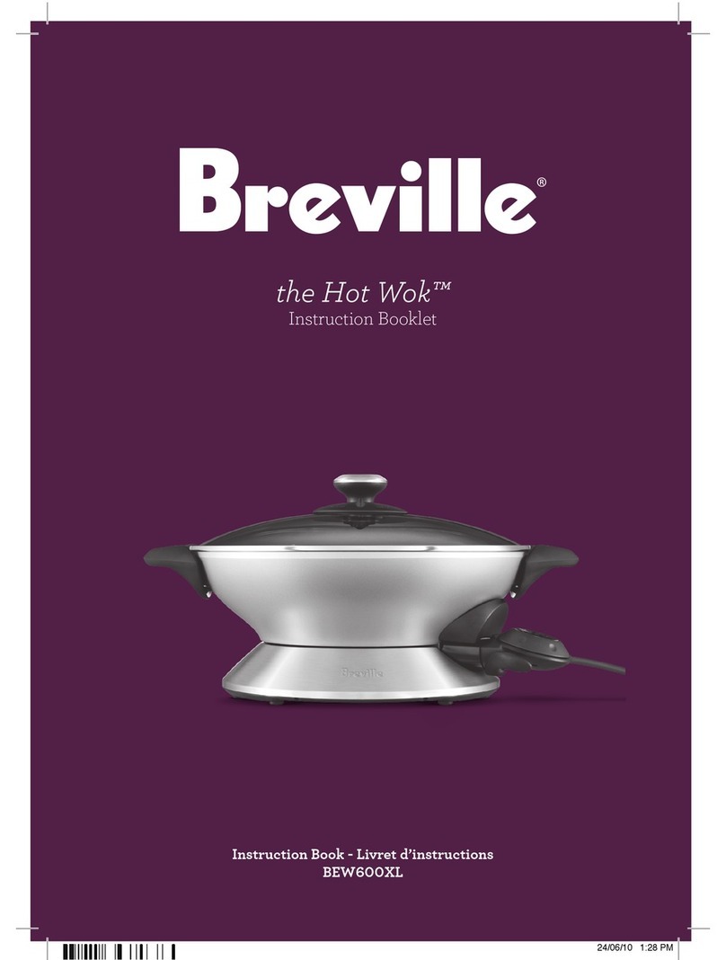 Breville THE HOT WOK BEW600XL user manual