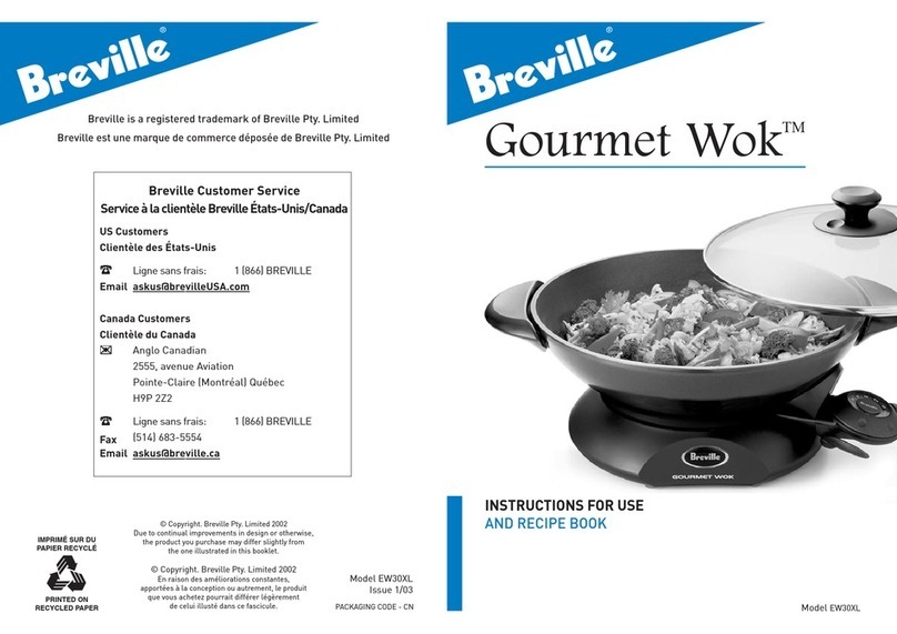 Breville EW30XL Instructions for use