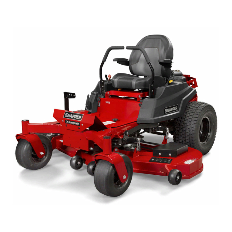 Snapper HIDRO DRIVER ZTR 5900681 User manual