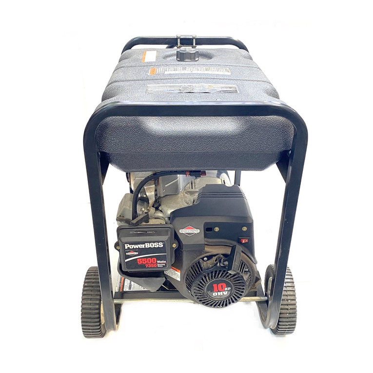 Briggs & Stratton PowerBOSS 030249 User manual Briggs & Stratton PowerBOSS 030249 User manual