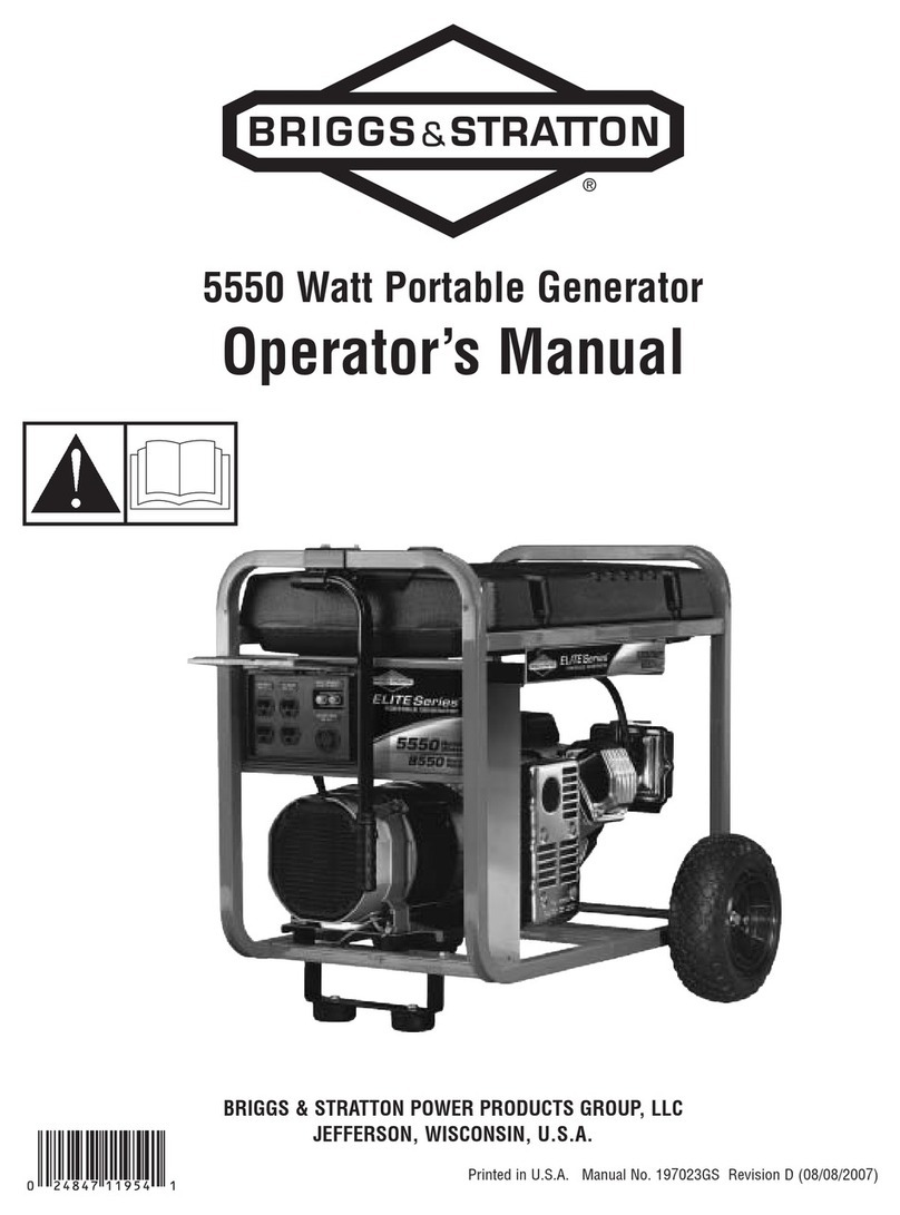Briggs & Stratton 030241-0 User manual