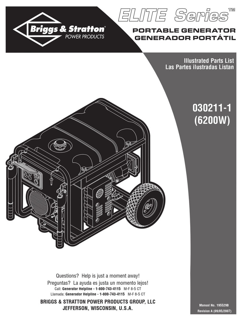 Briggs & Stratton 030211-1 Setup guide