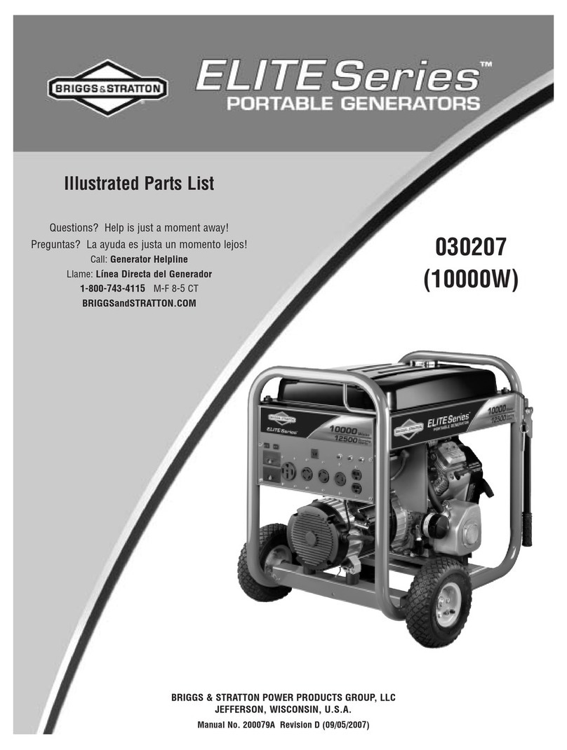 Briggs & Stratton 30207 Setup guide Briggs & Stratton 30207 Setup guide