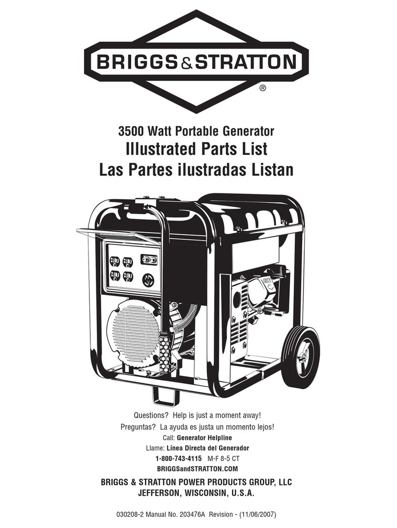 Briggs & Stratton 030208-2 Setup guide Briggs & Stratton 030208-2 Setup guide