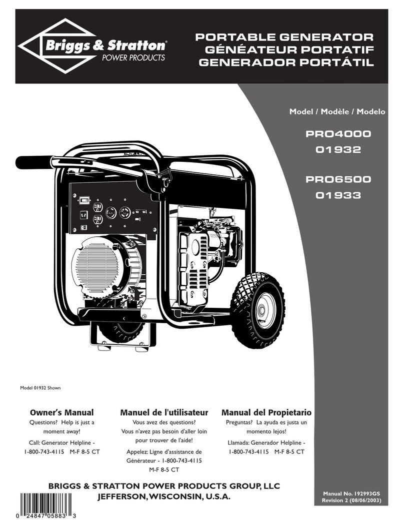 Briggs & Stratton 1932 User manual