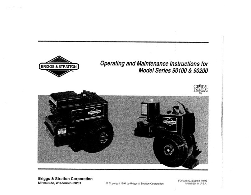 Briggs & Stratton 272484 Manual