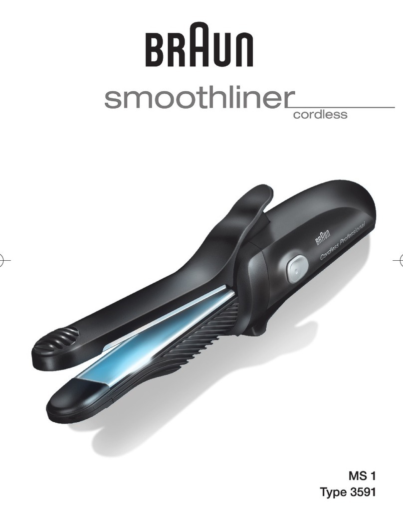 Braun Smoothliner MS 1 owner's manual