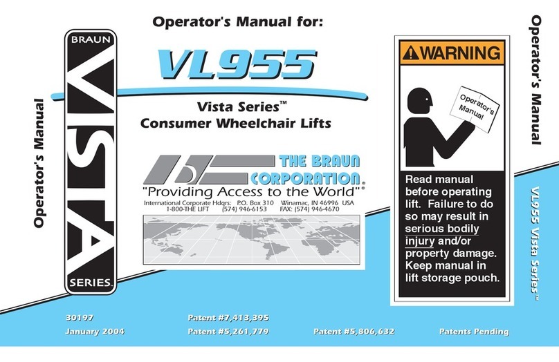 Braun VL955 Operator's manual