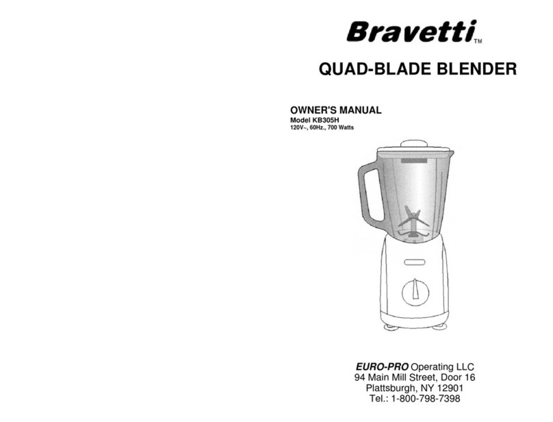 Bravetti KB305H User manual