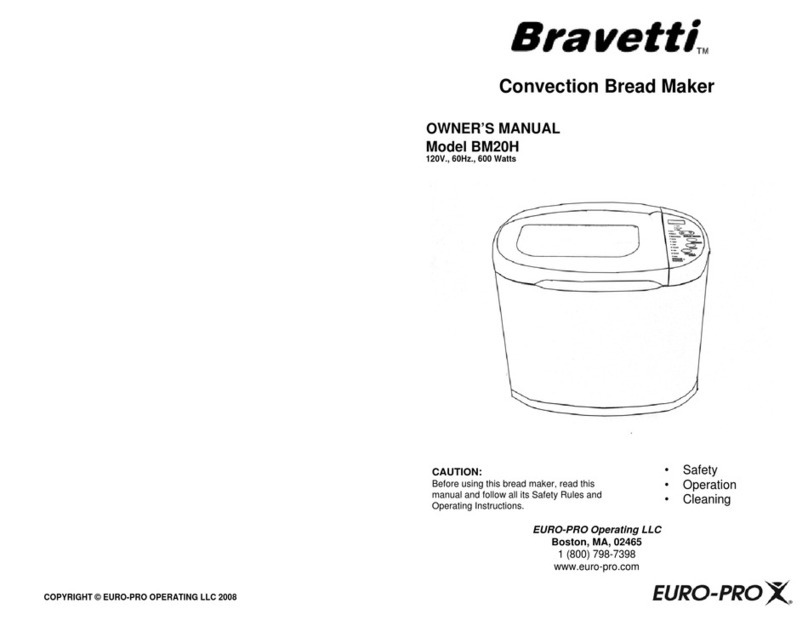 Bravetti BRAVETTI BM20H owner's manual