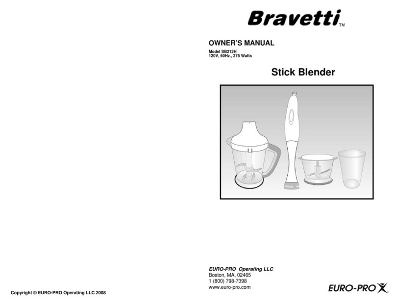 Bravetti SB212H User manual