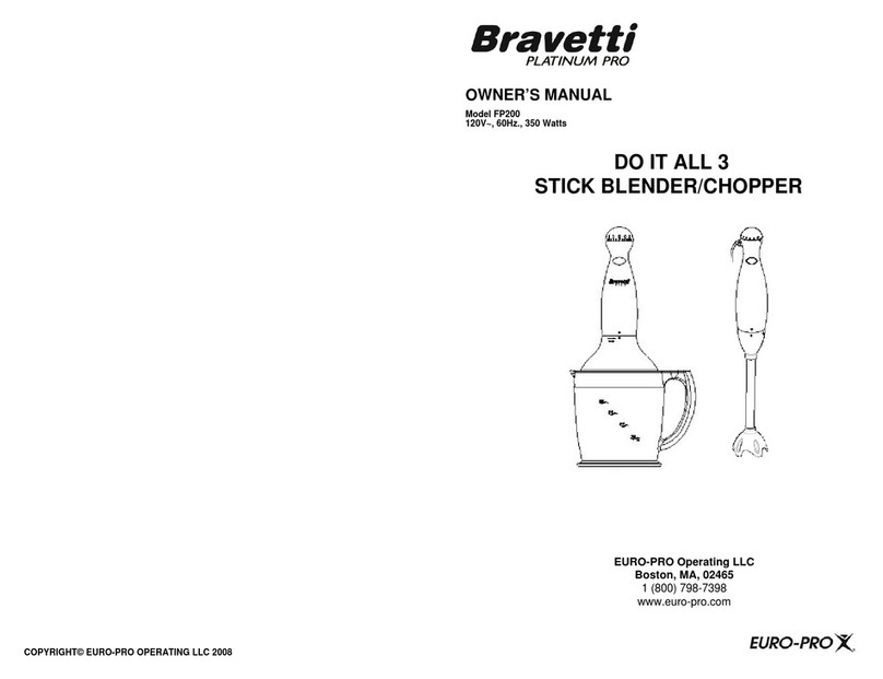 Bravetti DO IT ALL 3 FP200 User manual