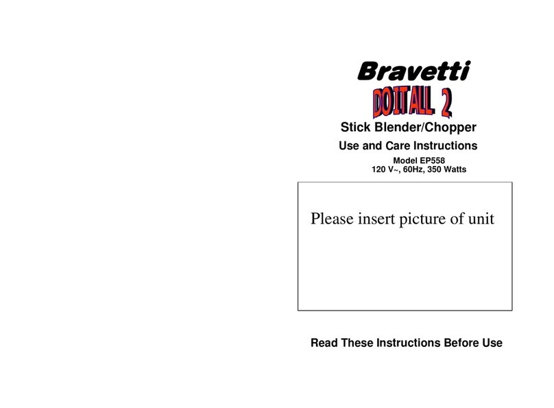 Bravetti DO IT ALL 2 EP558 Quick reference guide
