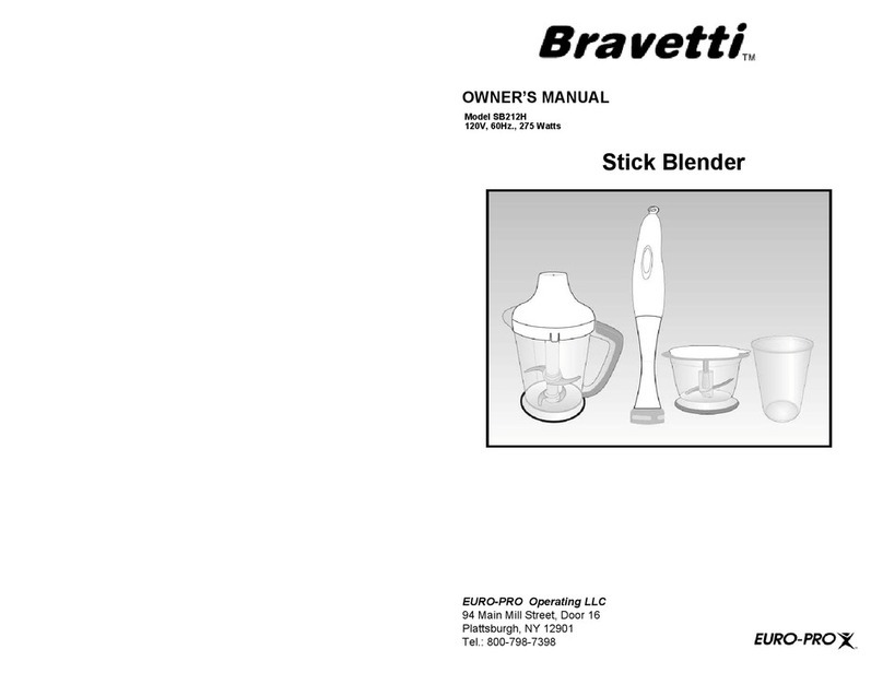 Bravetti BRAVETTI SB212H User manual