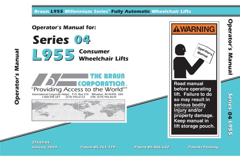 Braun L955 Operator's manual