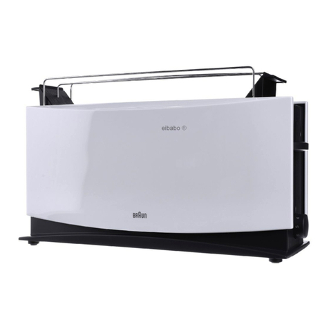Braun MultiToast HT 400 User manual